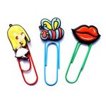 custom soft pvc rubber bookmarks,paper clips on line by pvccreations,make your key chains unique.OEM&ODM from China factory,email:info@pvccreations.net