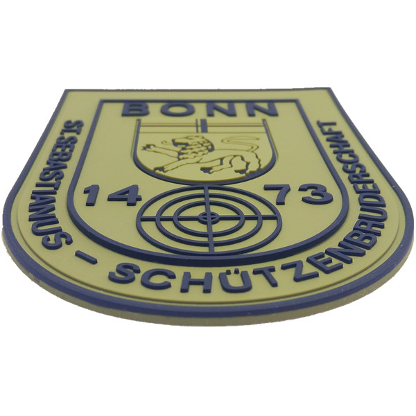 custom morale patches made from eco-friendly soft pvc,for uniforms: military, police, security companies, airsoft, paintball. Hook & loop backing. Make your patch unique, make them 3D by China manufacturer