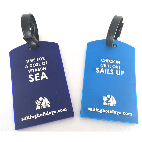 Custom PVC luggage tags by China factory.with highest quality and lowest price,make your bag tags unique,make your logo really stand out,expand your brand.