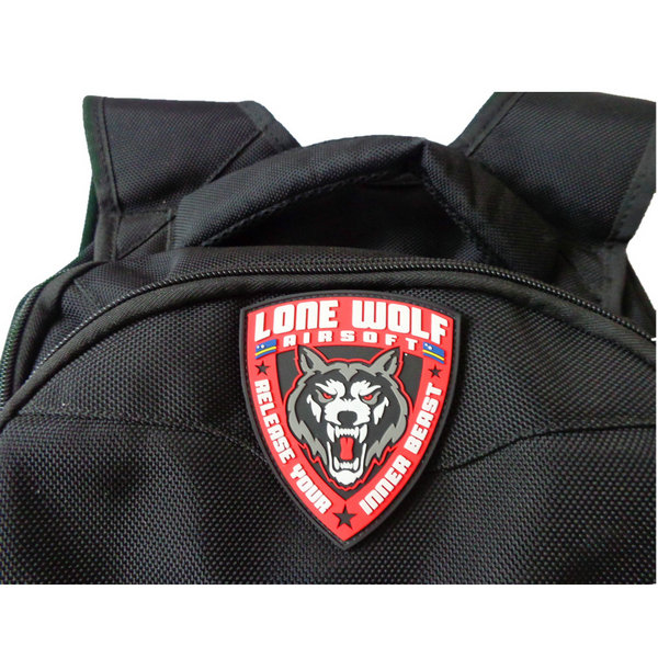 custom soft PVC patches for bags