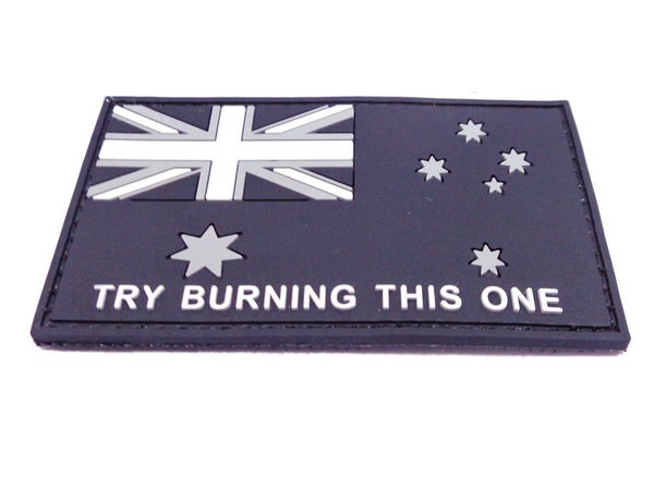 Australia flag labels made from eco-friendly soft pvc,for uniforms: military, police, security companies, airsoft, paintball. Hook & loop backing. Make your patch unique, make them 3D by China manufacturer