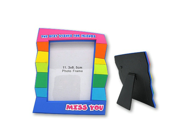 Custom PVC photo frame by China manufacturer,with good quality and low price.Make your promotion picture with unique design and 2d/3d logo.Contact:info@pvccreations.net