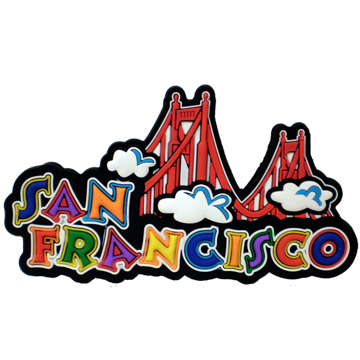Fridge Magnet San Francisco