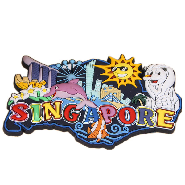 Singapore Fridge Magnet